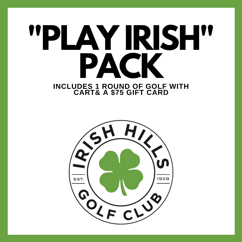 Play Irish" Pack - Irish Hills Golf Club